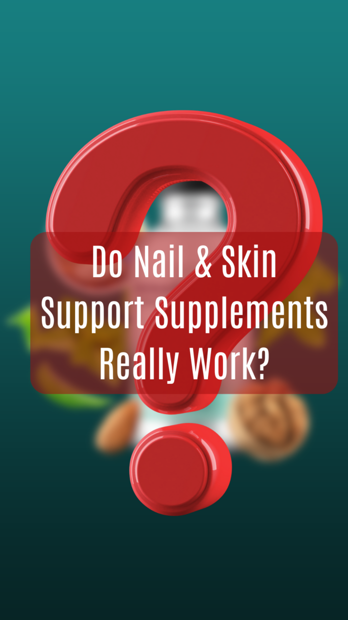 Fact or Fake wellness supplements concept