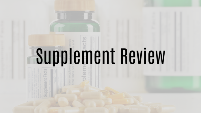 dietary supplement review and ingredient overview